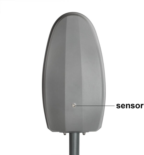 LED Dusk to Dawn Street Light LEDT25 sensor position | Austeknis Street Lights